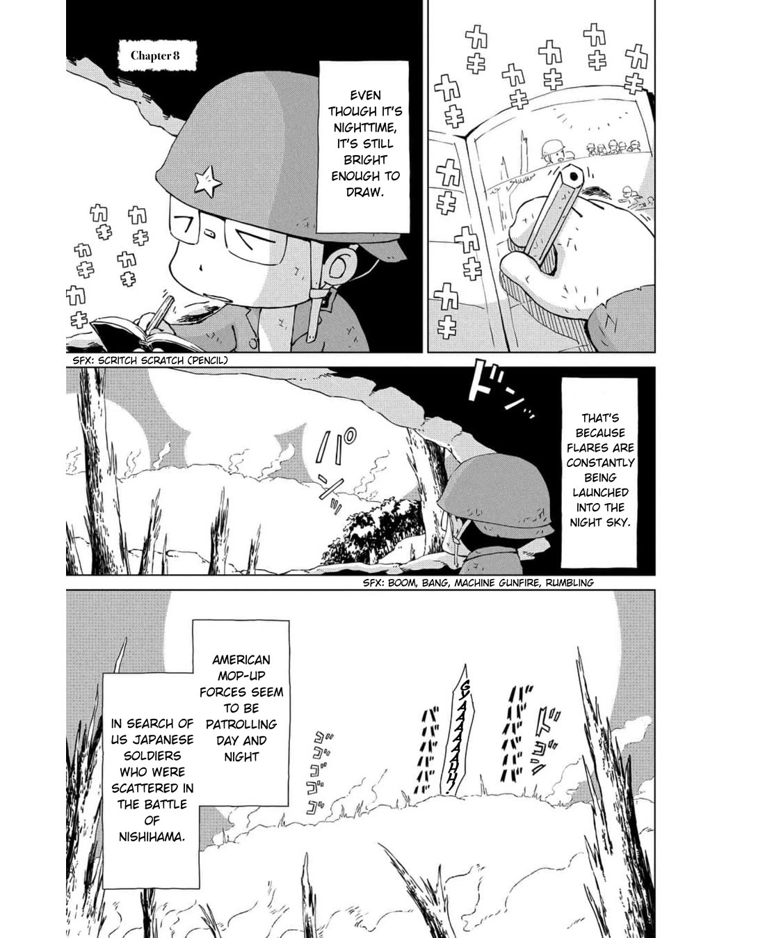 Peleliu: Guernica of Paradise Chapter 8 page 1 - Chapter 8: Encounter