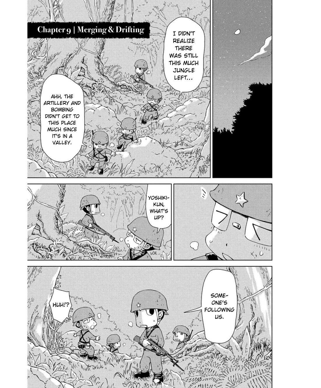 Peleliu: Guernica of Paradise Chapter 9 page 1 - Chapter 9: Merging & Drifting