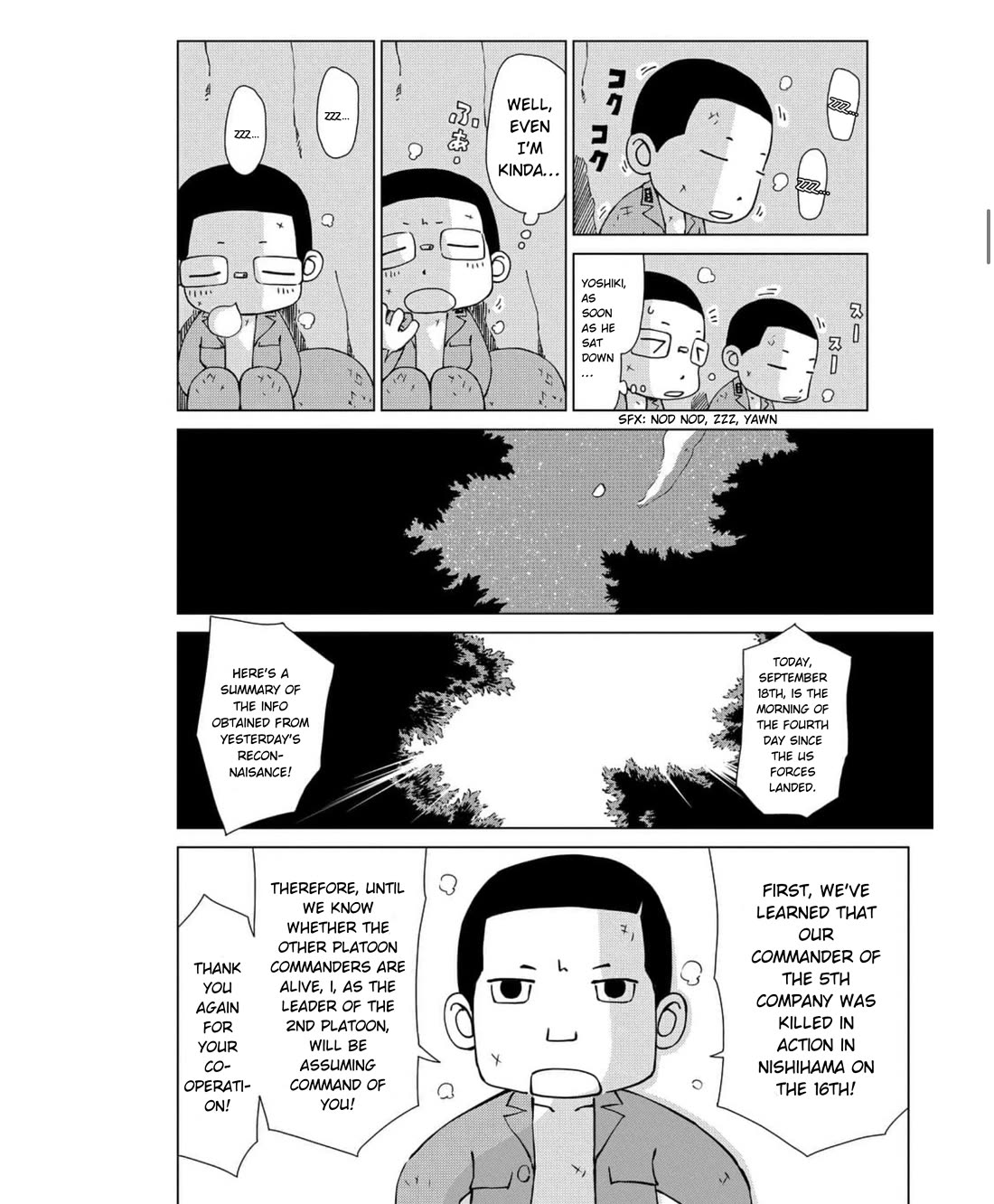 Peleliu: Guernica of Paradise Chapter 9 page 6 - Chapter 9: Merging & Drifting