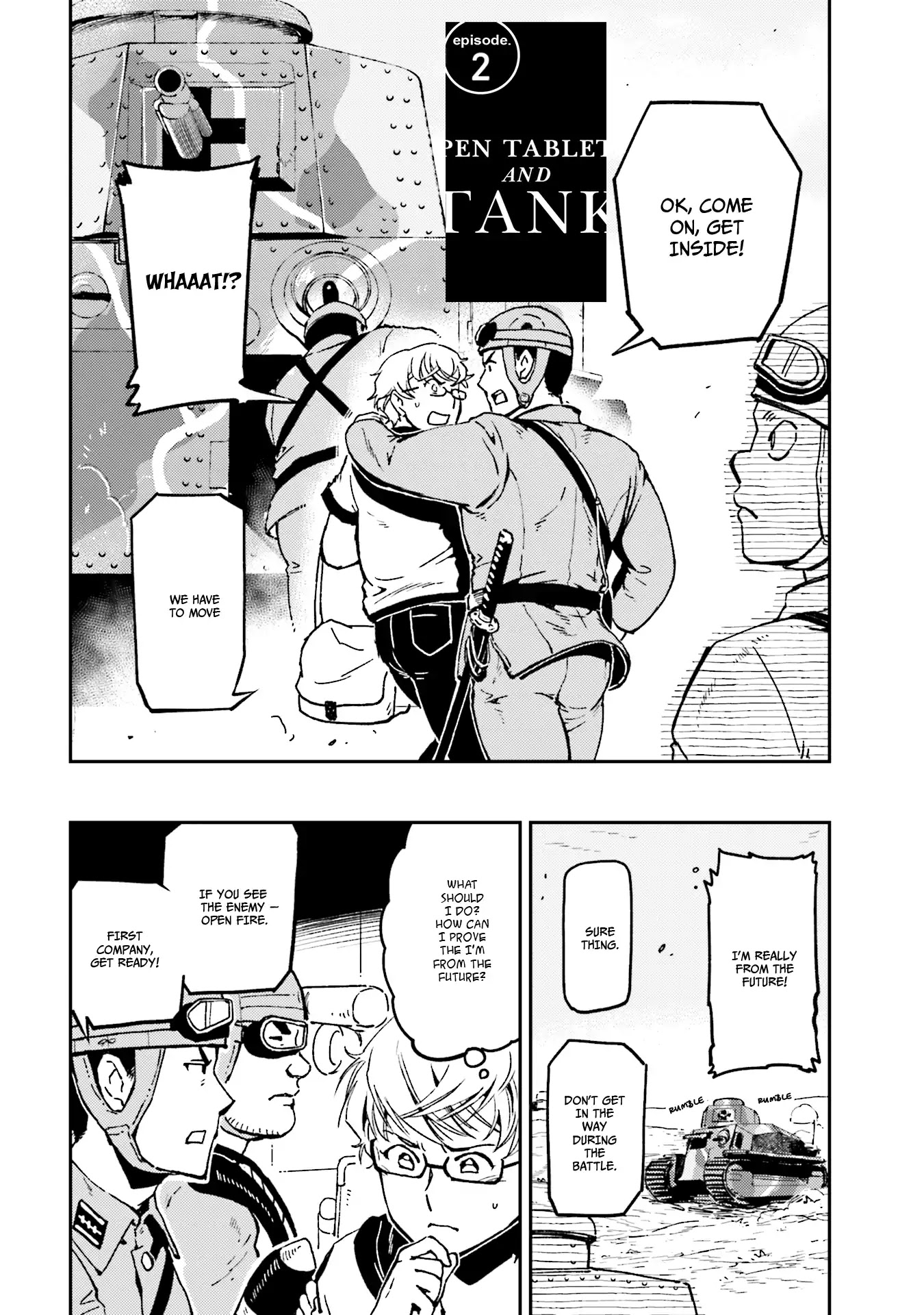 Pen Tablet and Tank Chapter 2 page 2 - Chapter 2