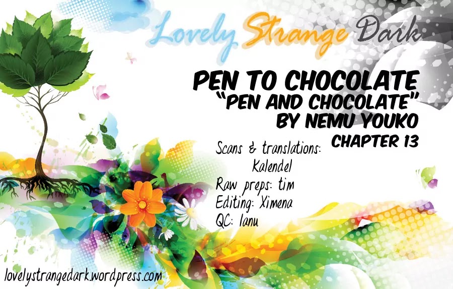 Pen to Chocolate Chapter 13 page 1 - Chapter 13