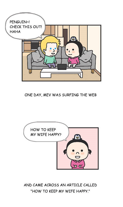Penguin Loves Mev Chapter 1 page 2 - Chapter 1