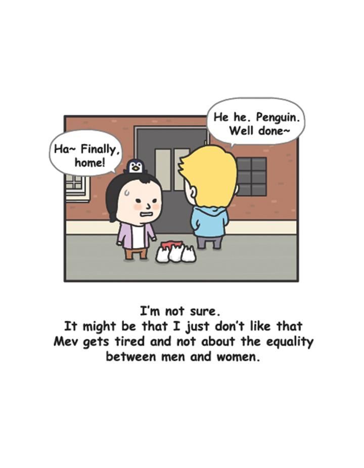 Penguin Loves Mev Chapter 100 page 5 - Chapter 100