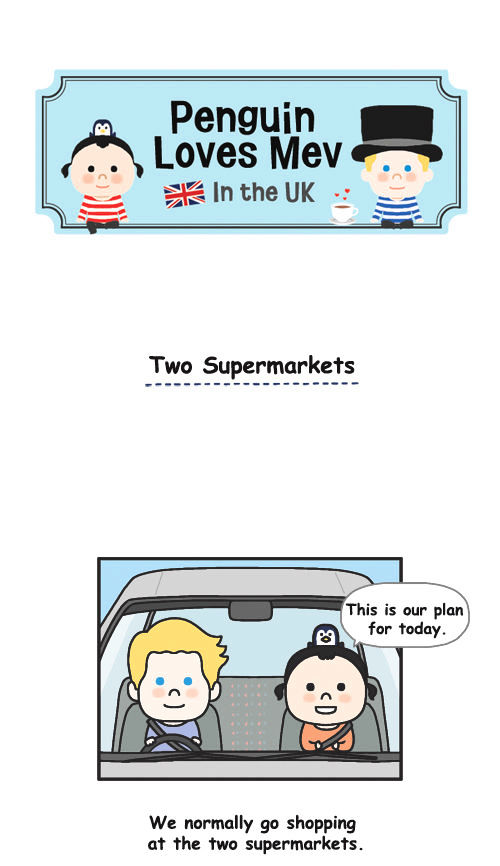 Penguin Loves Mev Chapter 128 page 1 - Chapter 128 : Two Supermarkets