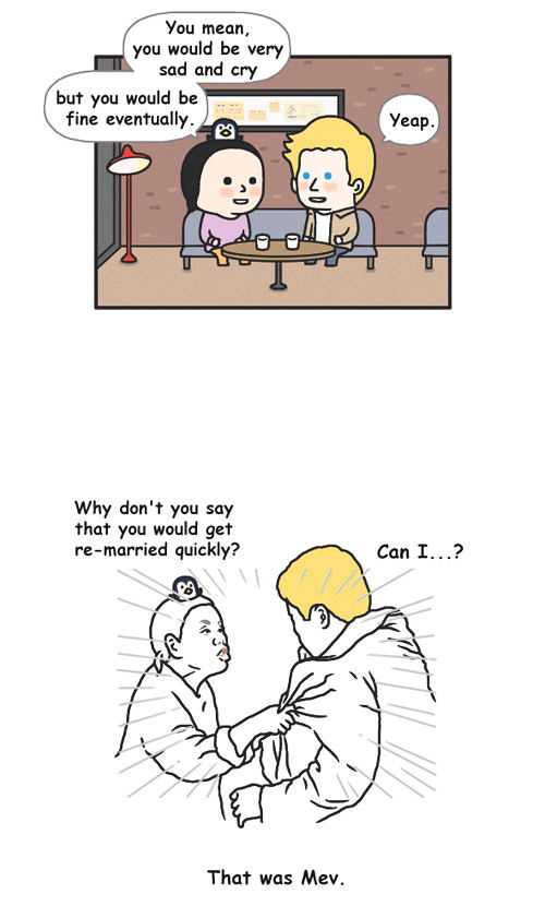 Penguin Loves Mev Chapter 21 page 9 - Chapter 21