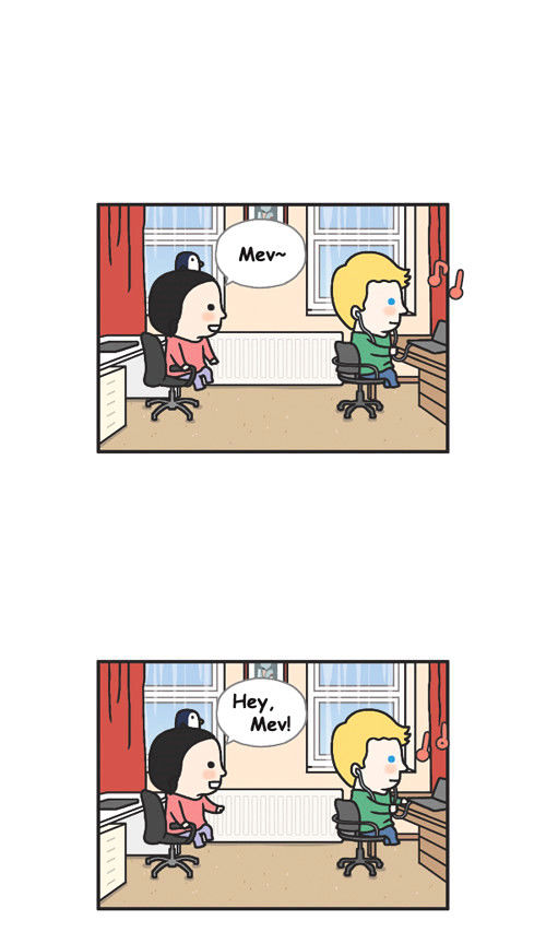 Penguin Loves Mev Chapter 33 page 12 - Chapter 33