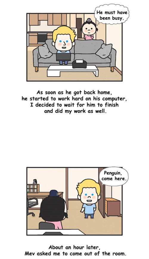 Penguin Loves Mev Chapter 38 page 8 - Chapter 38