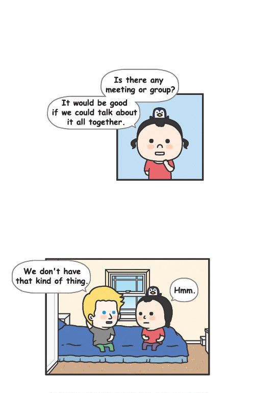 Penguin Loves Mev Chapter 43 page 6 - Chapter 43