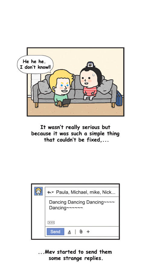 Penguin Loves Mev Chapter 48 page 6 - Chapter 48