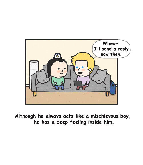 Penguin Loves Mev Chapter 49 page 7 - Chapter 49