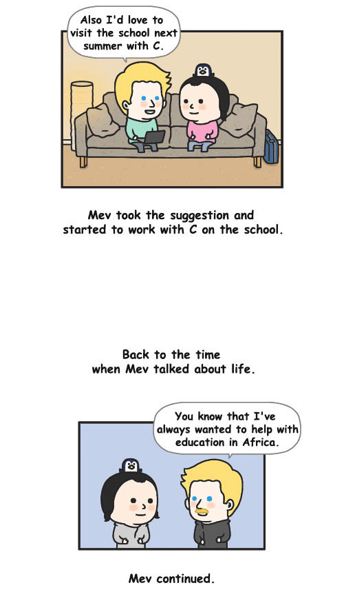 Penguin Loves Mev Chapter 67 page 8 - Chapter 67