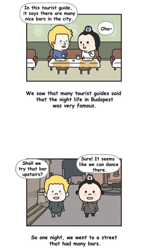 Penguin Loves Mev Chapter 85 page 4 - Chapter 85 : In Budapest