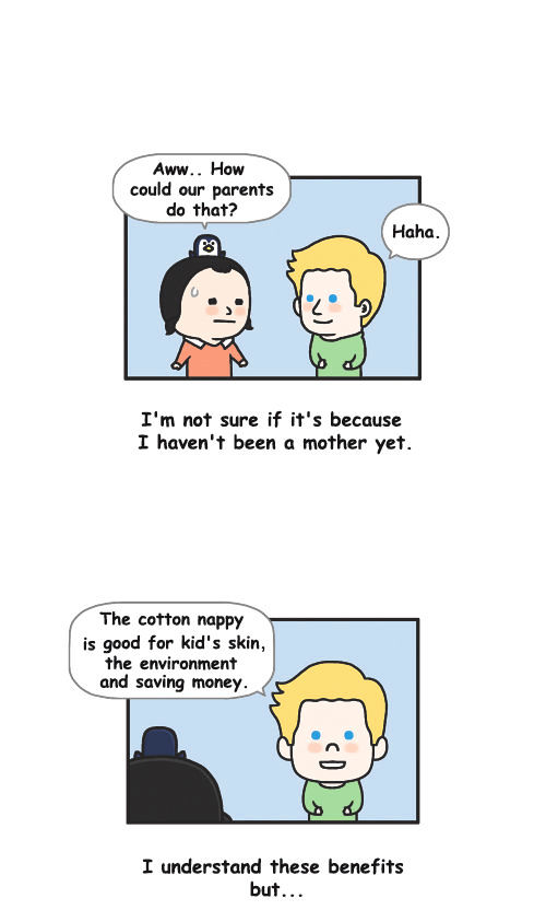 Penguin Loves Mev Chapter 87 page 4 - Chapter 87 : Nappy