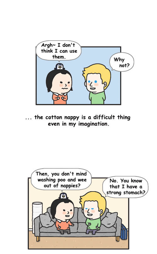 Penguin Loves Mev Chapter 87 page 5 - Chapter 87 : Nappy