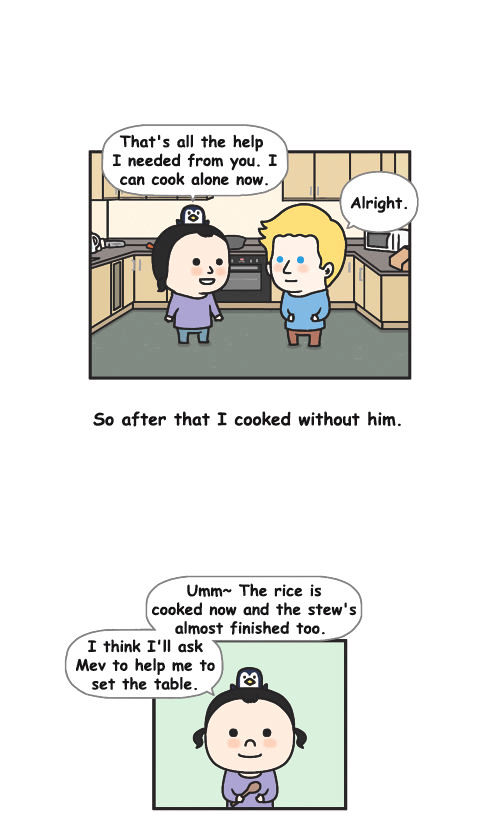 Penguin Loves Mev Chapter 87 page 9 - Chapter 87 : Nappy