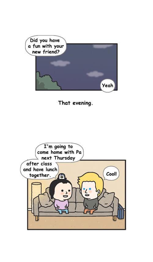 Penguin Loves Mev Chapter 91 page 8 - Chapter 91 : A Friend and Recipes