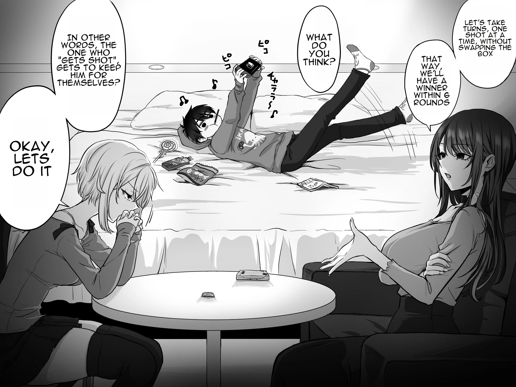 PenSis Twitter Shorts Chapter 12 page 4 - Chapter 12: Ladies' Fight