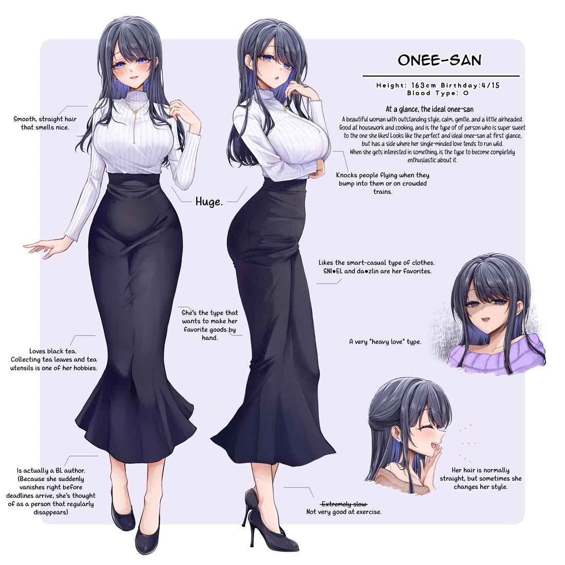 PenSis Twitter Shorts Chapter 16 page 1 - Chapter 16: Though she looks like the author, she's a different person
