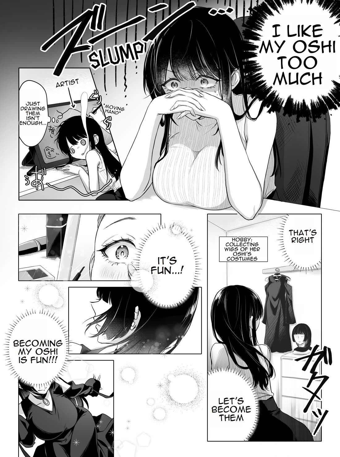 PenSis Twitter Shorts Chapter 20 page 1 - Chapter 20: A manga on the cosplay buzz from the other day