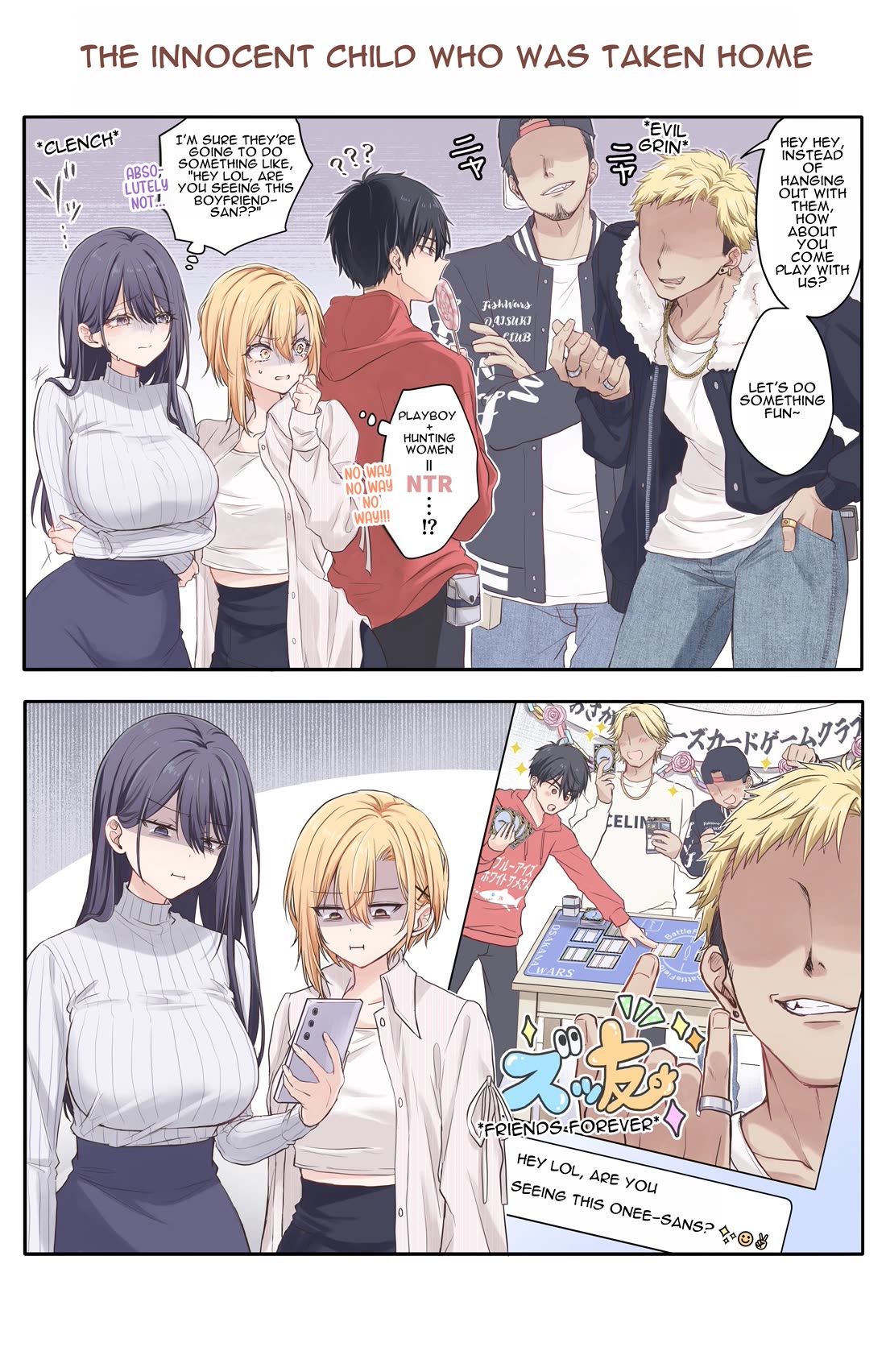 PenSis Twitter Shorts Chapter 38 page 1 - Chapter 38: The innocent child who was taken home