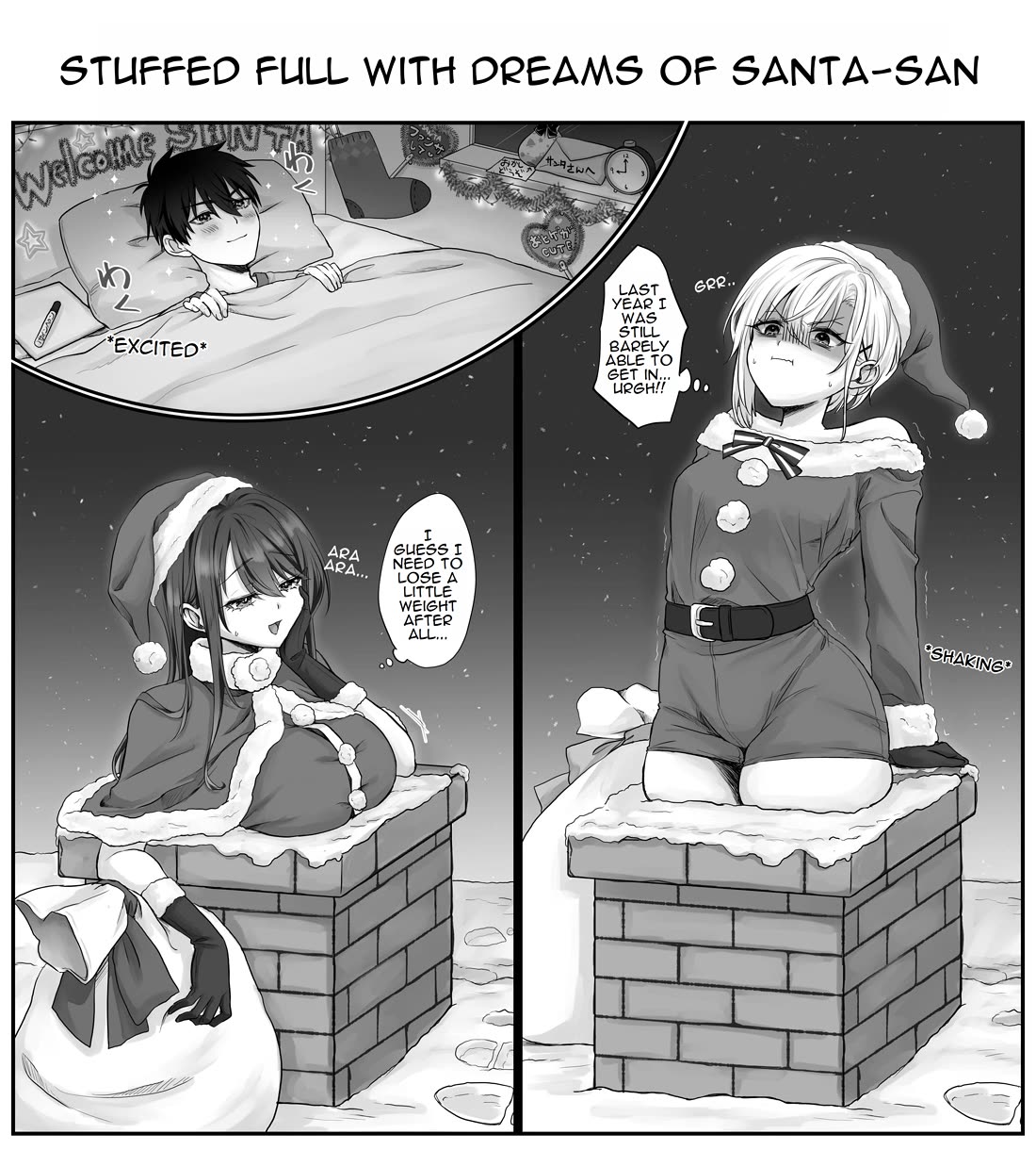 PenSis Twitter Shorts Chapter 8 page 1 - Chapter 8: Merry Christmas