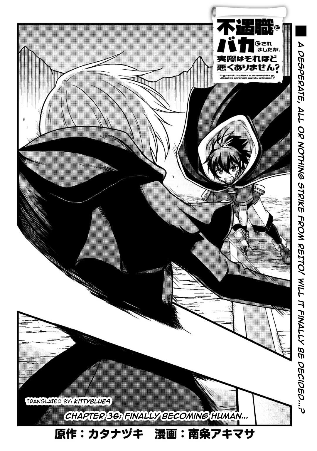 People Made Fun of Me for Being Jobless but Its Not Bad at All Chapter 36 page 1 - Chapter 36: Finally Becoming Human...