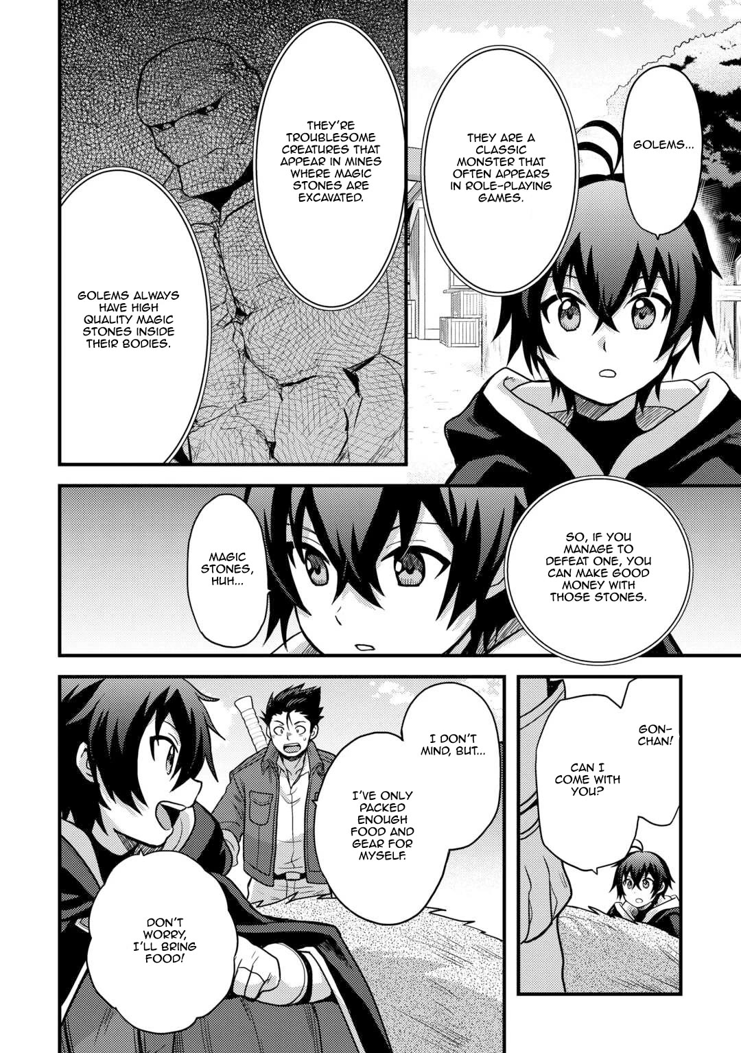People Made Fun of Me for Being Jobless but Its Not Bad at All Chapter 43 page 8 - Chapter 43: Golem Extermination