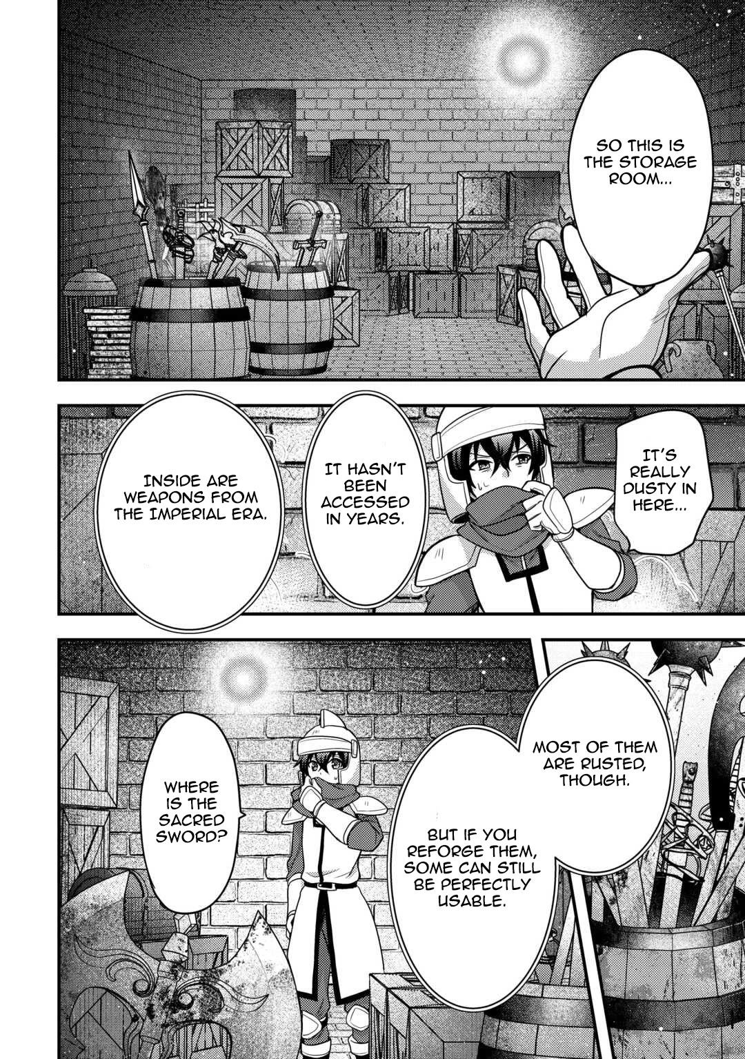 People Made Fun of Me for Being Jobless but Its Not Bad at All Chapter 54 page 10 - Chapter 54: Sacred Sword