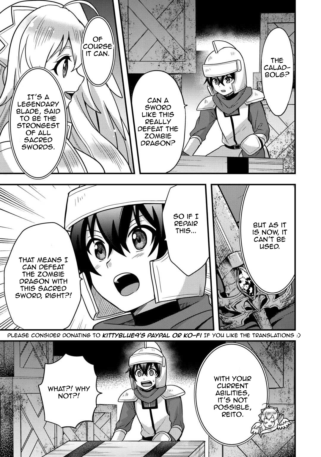 People Made Fun of Me for Being Jobless but Its Not Bad at All Chapter 54 page 13 - Chapter 54: Sacred Sword