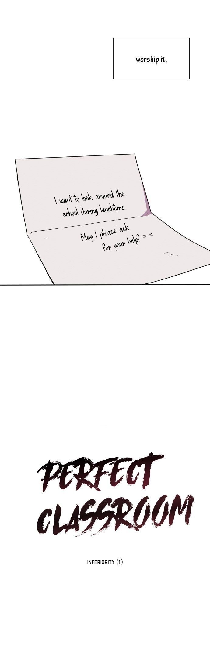 Perfect Classroom Chapter 2 page 7 - Chapter 2 : Inferiority(1)