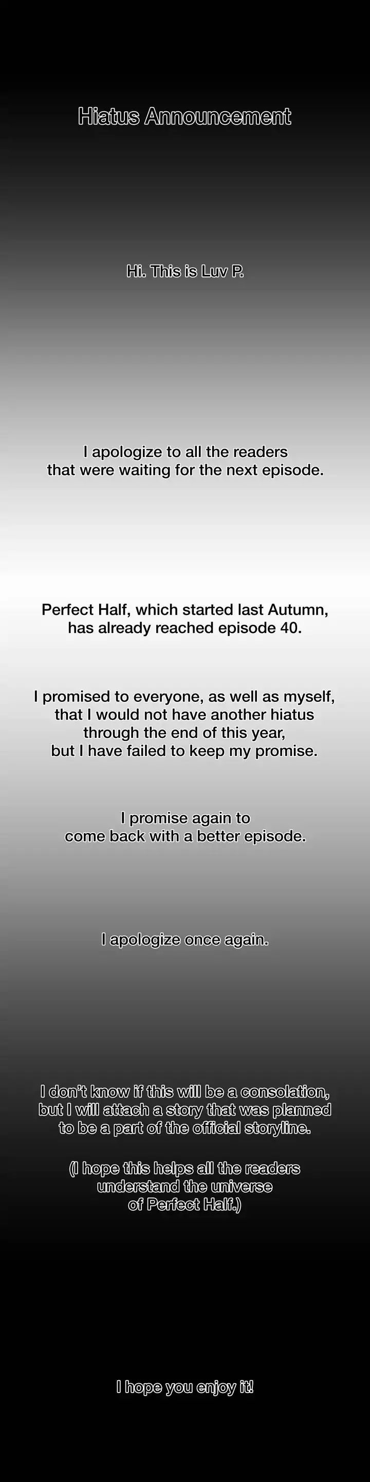 Perfect Half Chapter 40.5 page 1 - Chapter 40.5