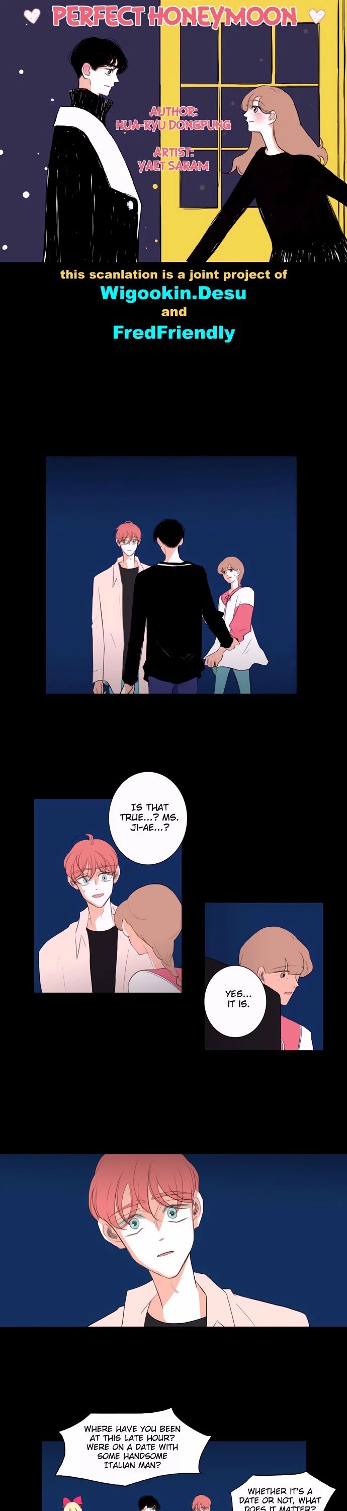 Perfect Honeymoon Chapter 19 page 1 - Chapter 19