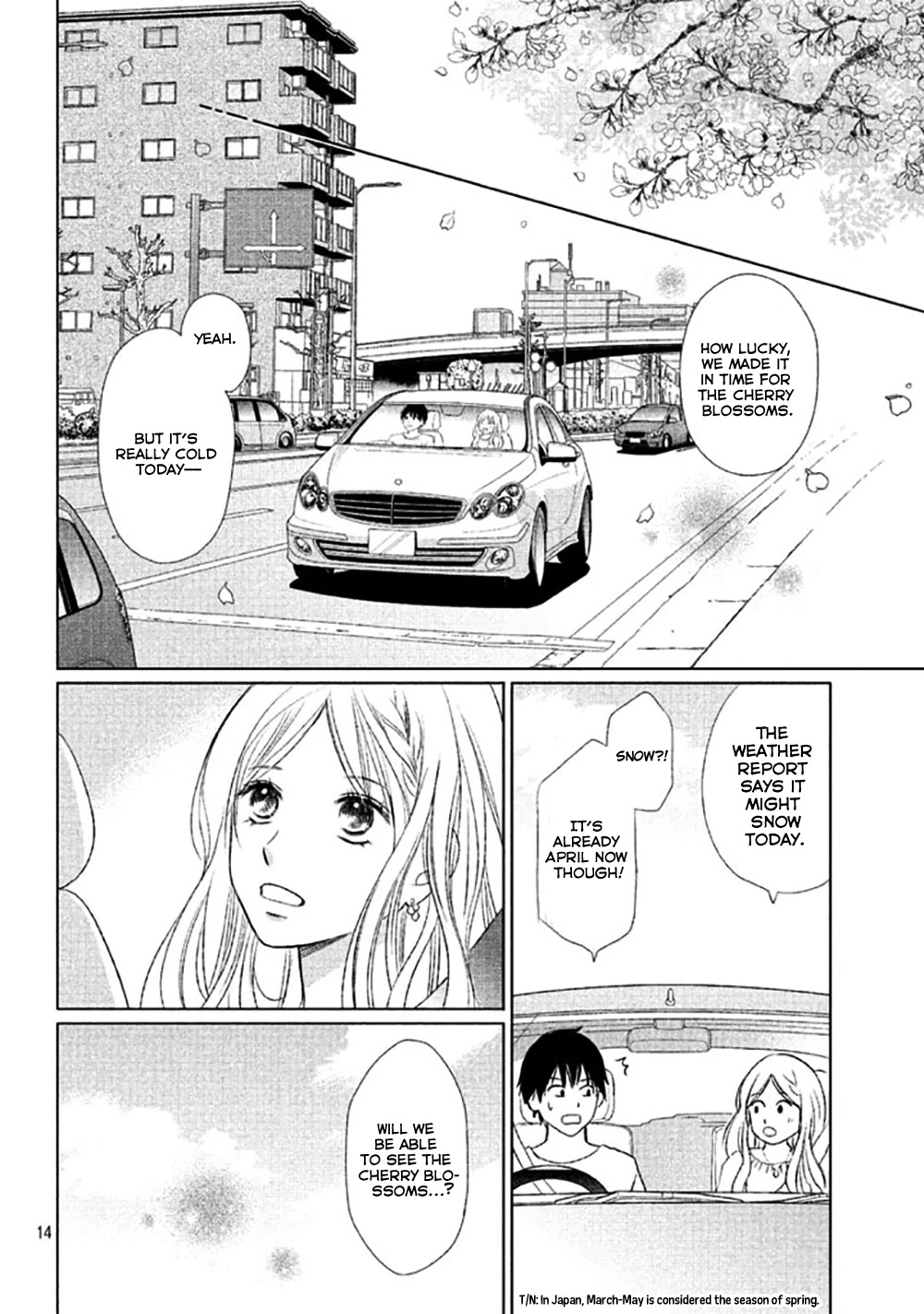 Perfect World (ARUGA Rie) Chapter 14 page 17 - Chapter 14: Snow Cherry Blossoms