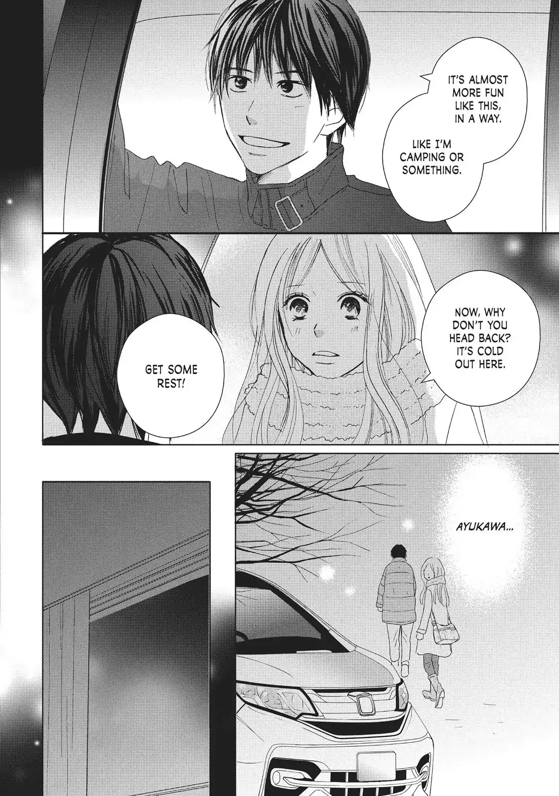Perfect World (ARUGA Rie) Chapter 32 page 16 - Chapter 32: In a Van Under the Winter Sky