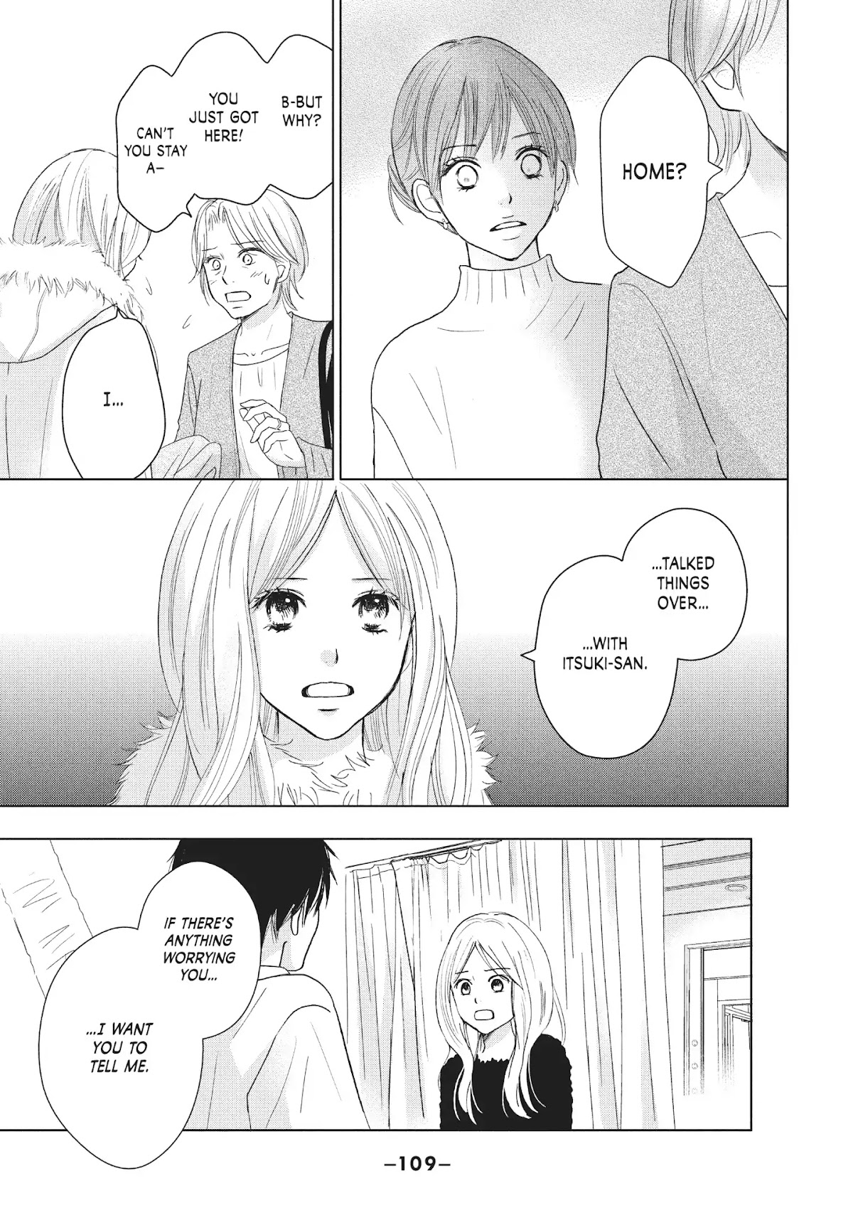 Perfect World (ARUGA Rie) Chapter 38 page 11 - Chapter 38: My Dream On Your Shoulders