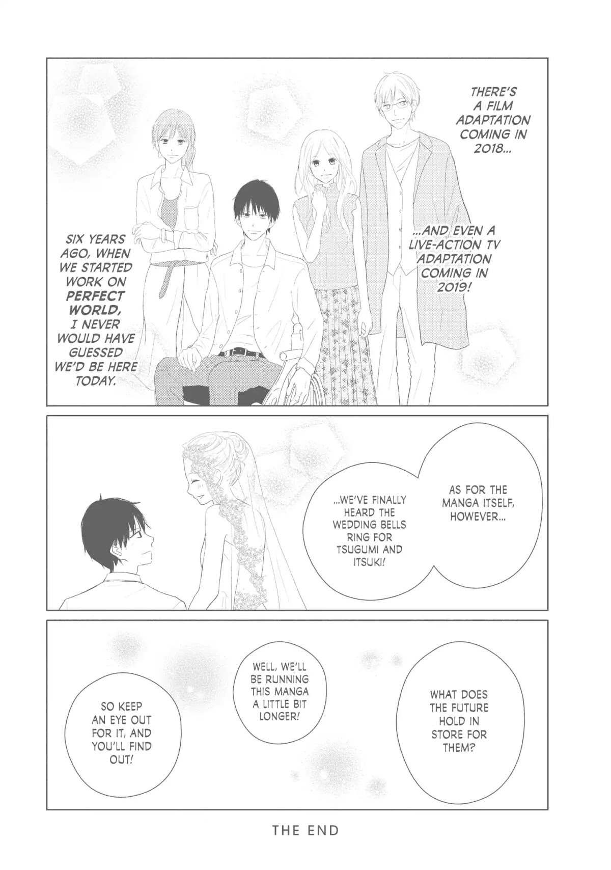 Perfect World (ARUGA Rie) Chapter 44 page 40 - Chapter 44: On A Sunny Day, Cherry Petals Dancing All Around