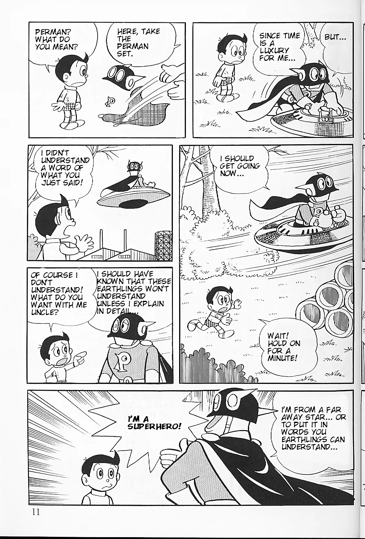 Perman Chapter 1 page 11 - Chapter 1: The Birth of Perman