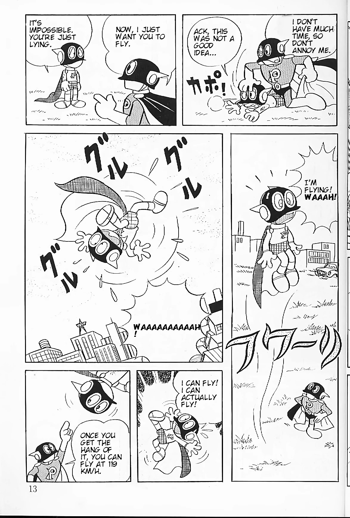 Perman Chapter 1 page 13 - Chapter 1: The Birth of Perman
