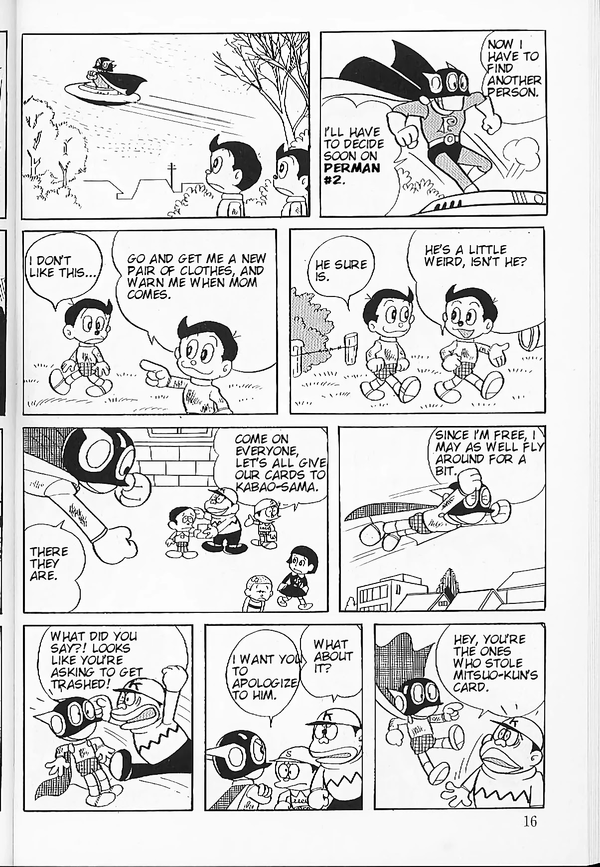 Perman Chapter 1 page 16 - Chapter 1: The Birth of Perman