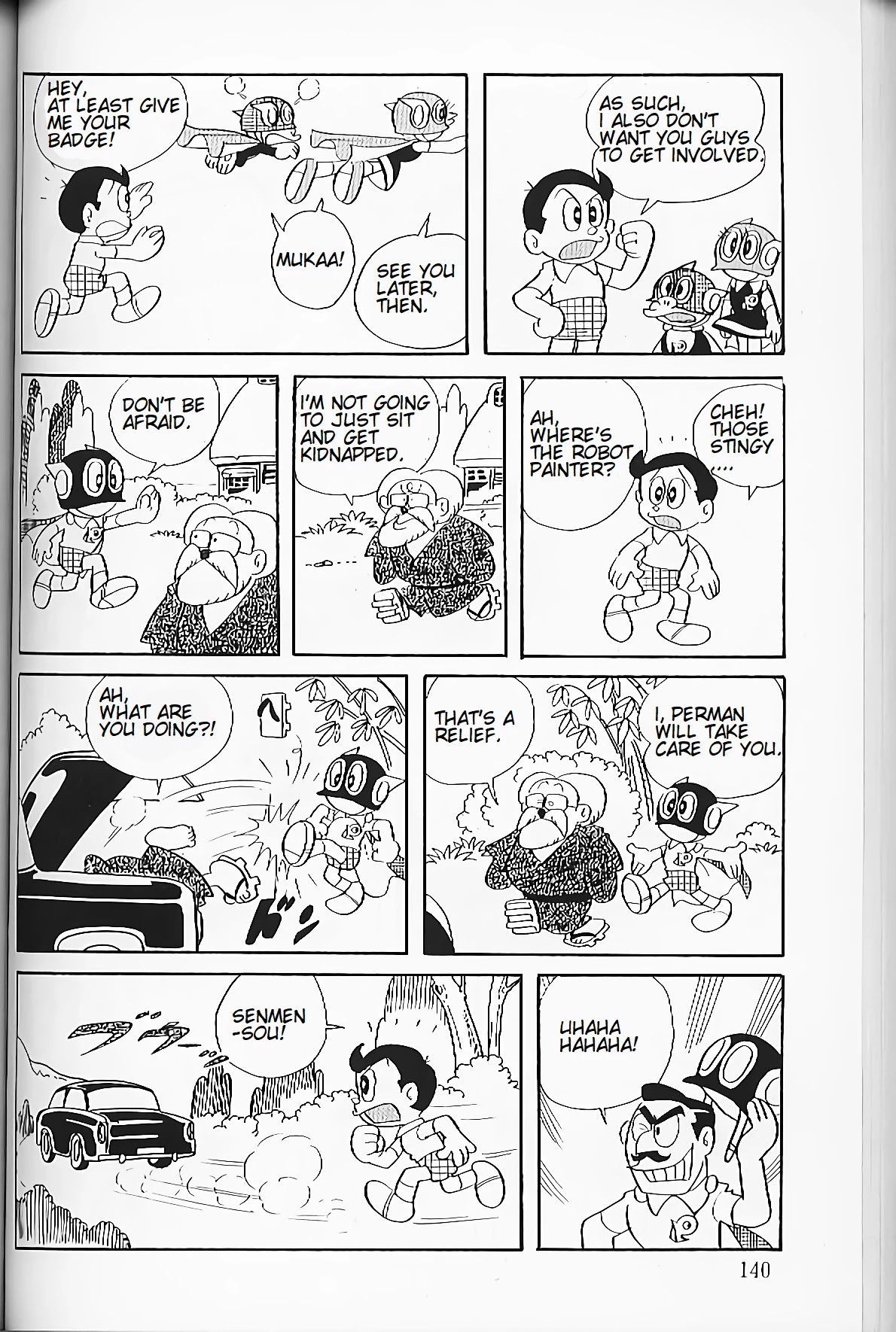 Perman Chapter 10 page 10 - Chapter 10: The Phantom Thief Senmensou