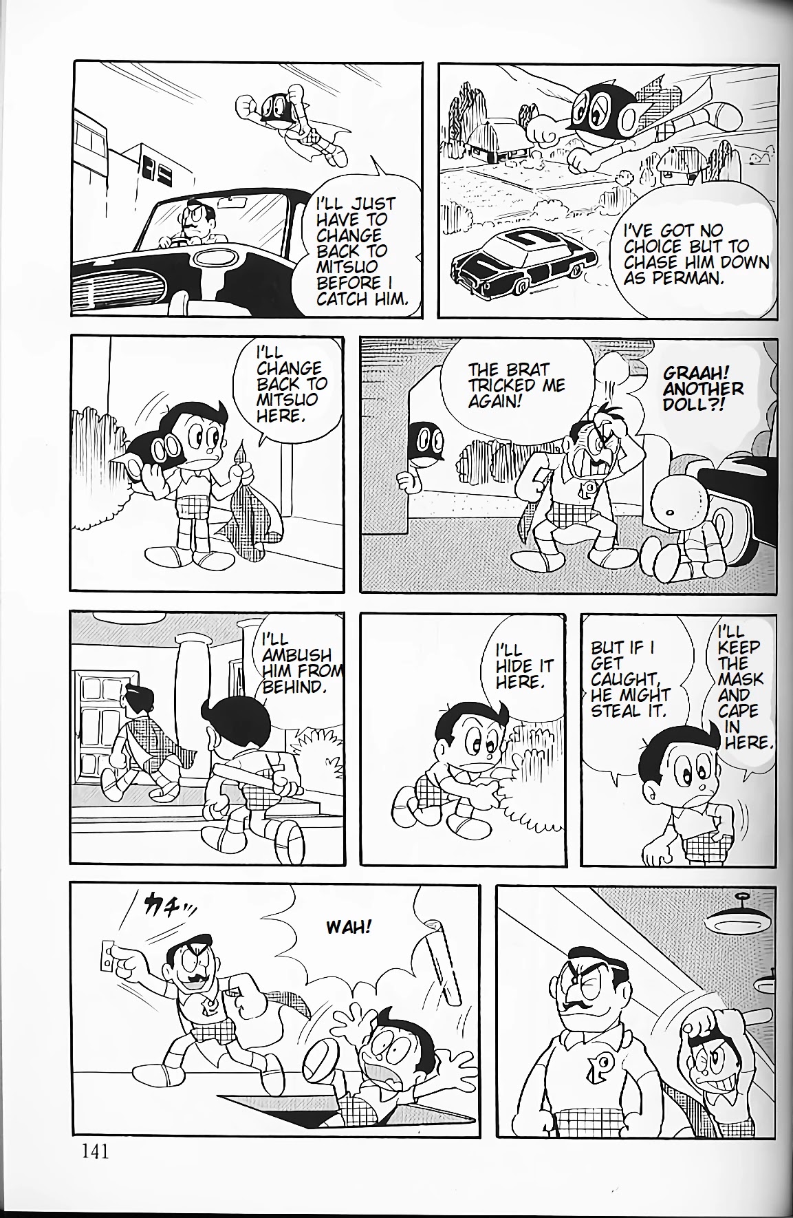 Perman Chapter 10 page 11 - Chapter 10: The Phantom Thief Senmensou