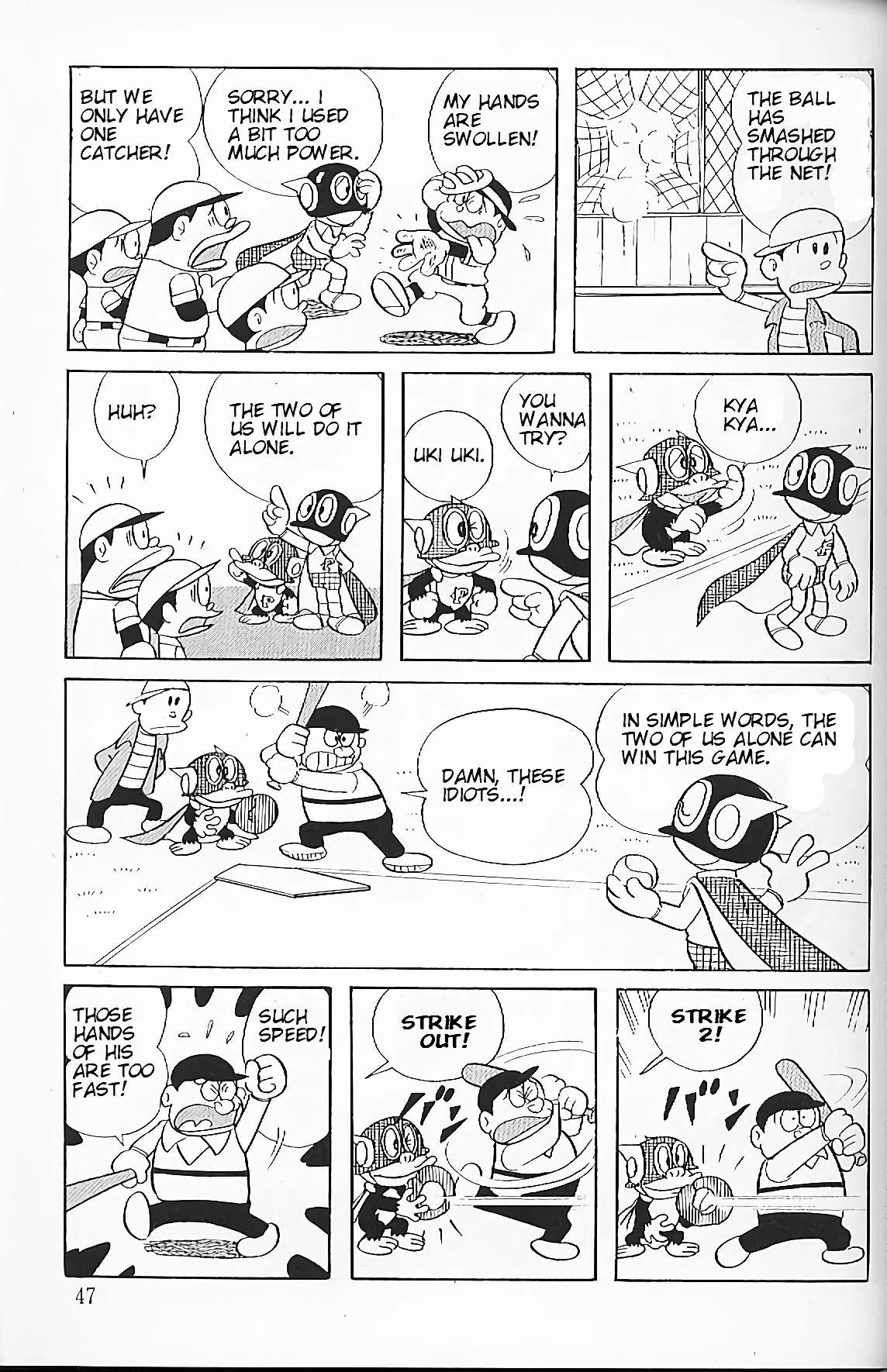 Perman Chapter 3 page 11 - Chapter 3: A 2 Man Baseball Game