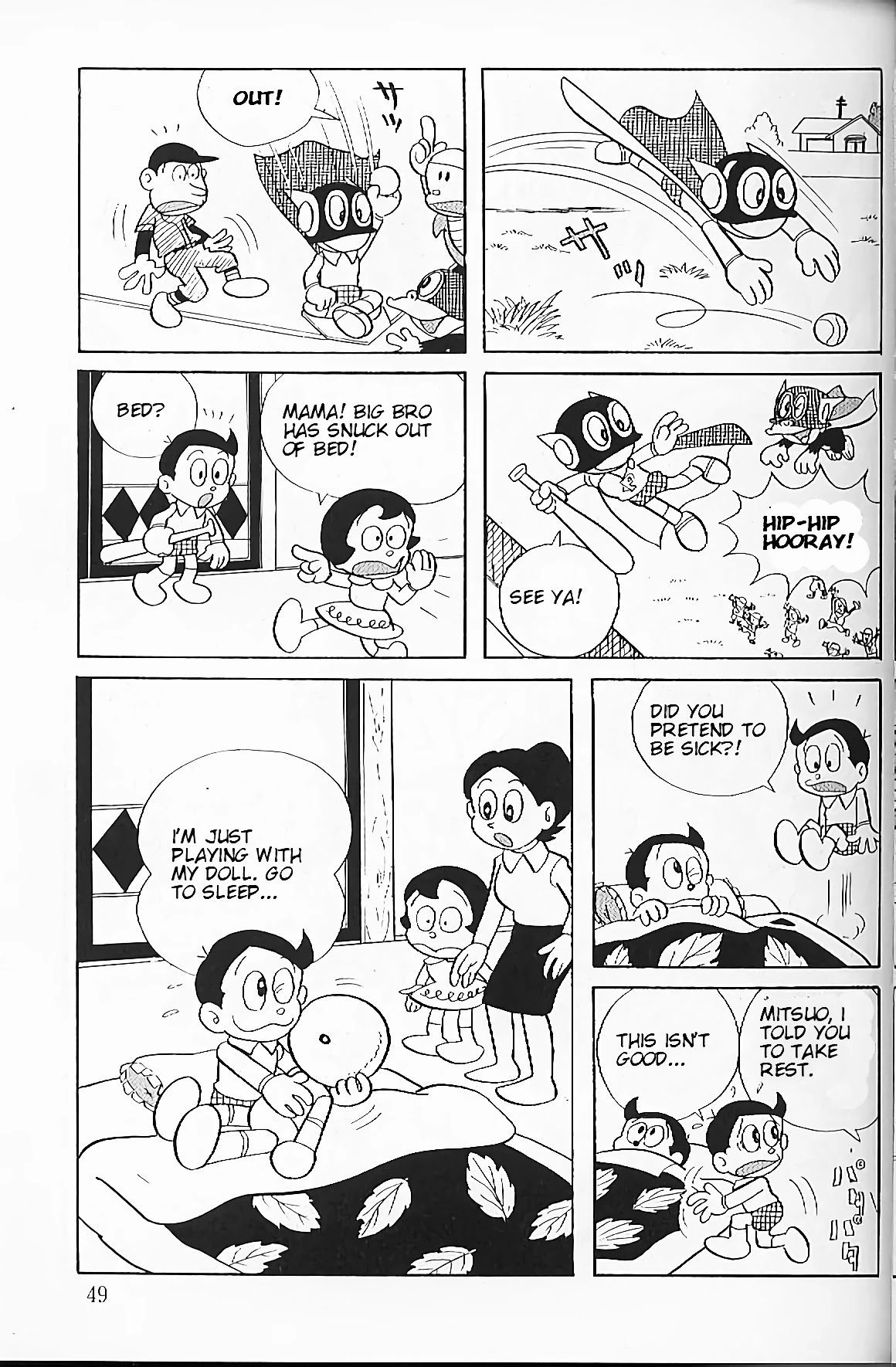 Perman Chapter 3 page 13 - Chapter 3: A 2 Man Baseball Game