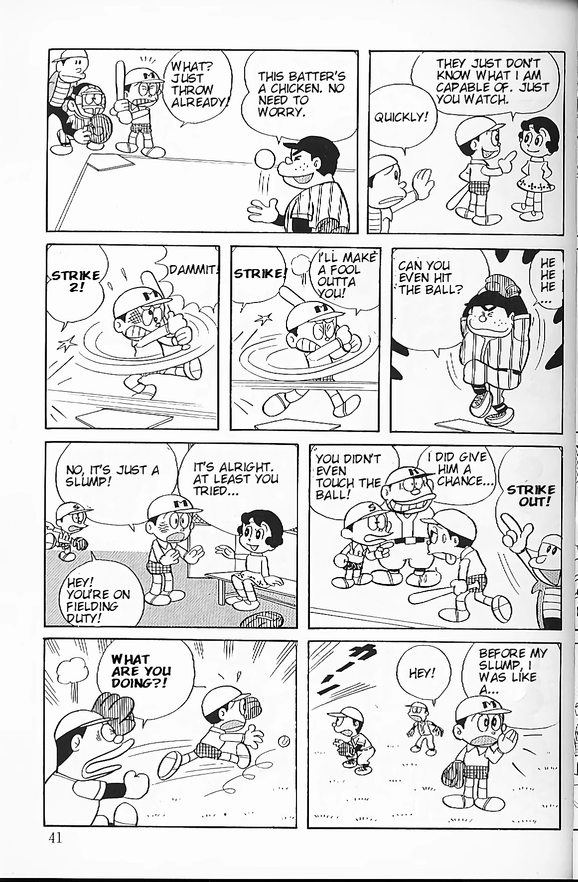Perman Chapter 3 page 5 - Chapter 3: A 2 Man Baseball Game