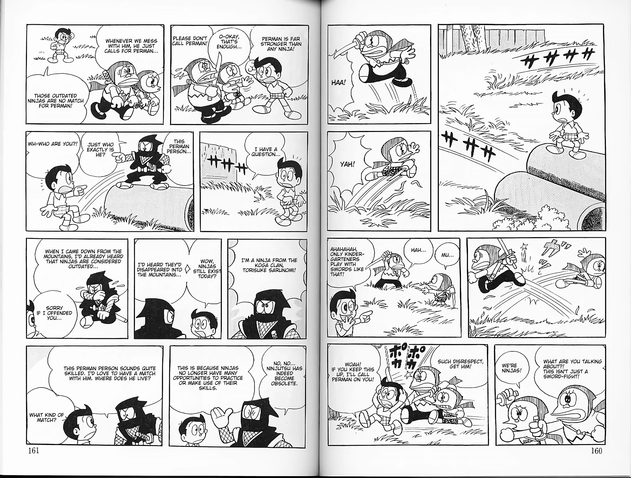 Perman Chapter 30 page 2 - Chapter 30: I'm a Ninja!