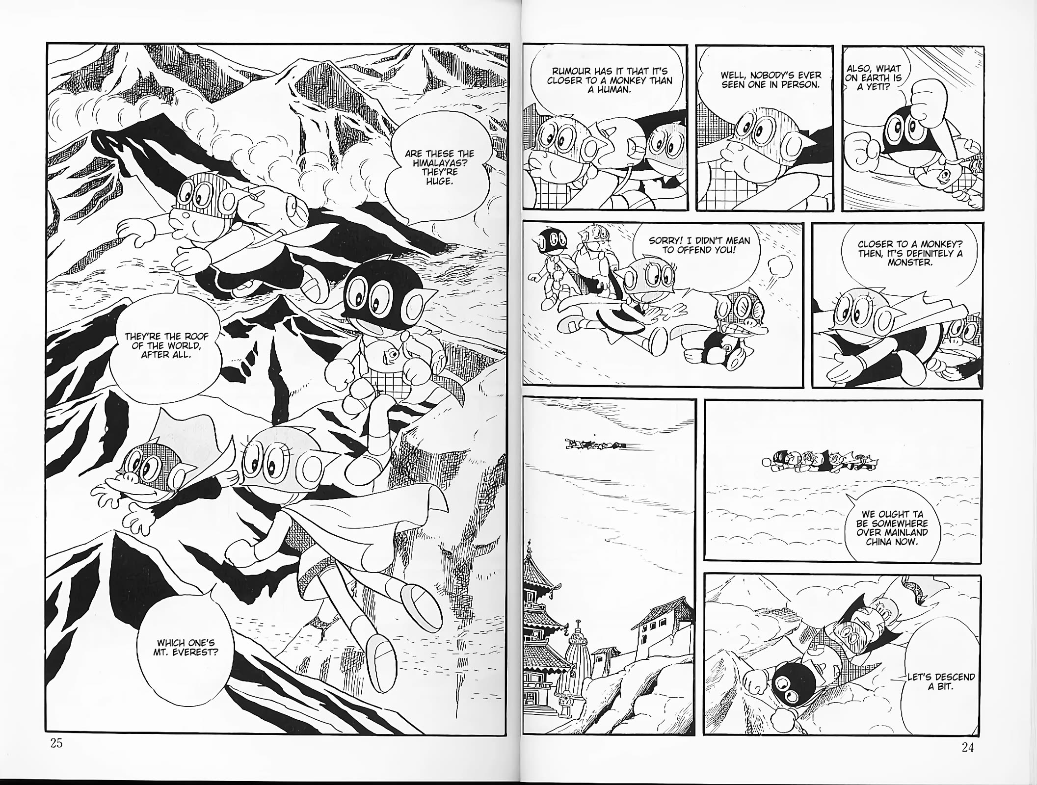 Perman Chapter 38 page 3 - Chapter 38: A Dangerous Adventure on Mt. Everest
