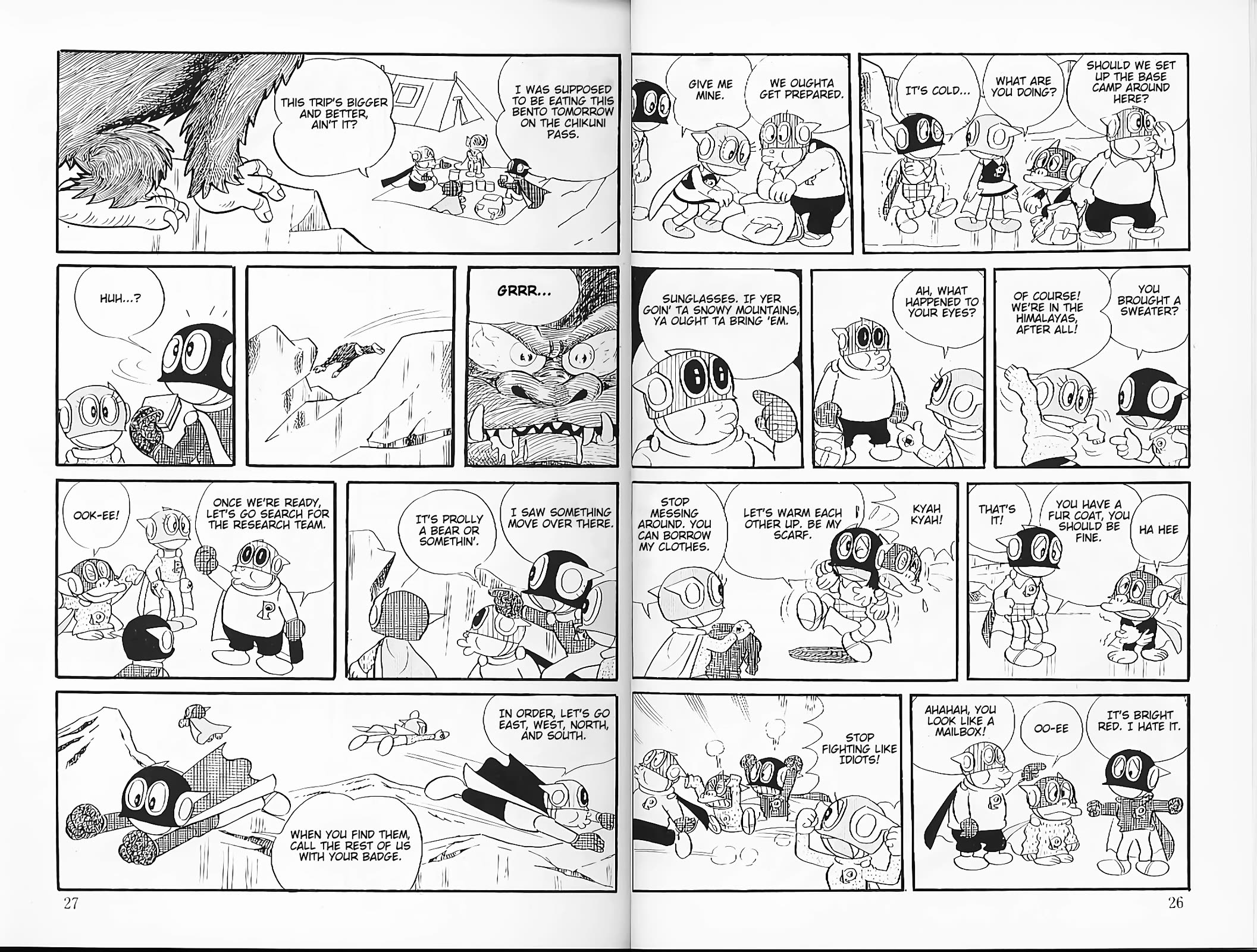 Perman Chapter 38 page 4 - Chapter 38: A Dangerous Adventure on Mt. Everest