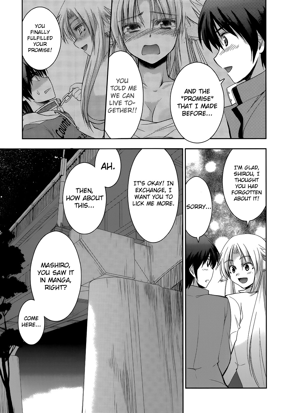 Perowan! - Hayaku Shinasai! Goshujinsama Chapter 18 page 14 - Chapter 18: Surely, From Now Until Forever...