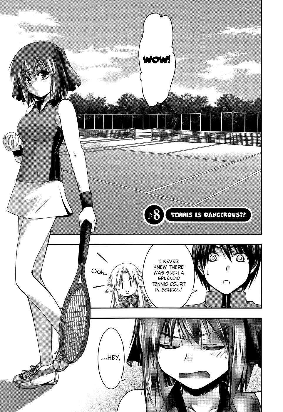Perowan! - Hayaku Shinasai! Goshujinsama Chapter 8 page 3 - Chapter 8: Tennis is Dangerous?!