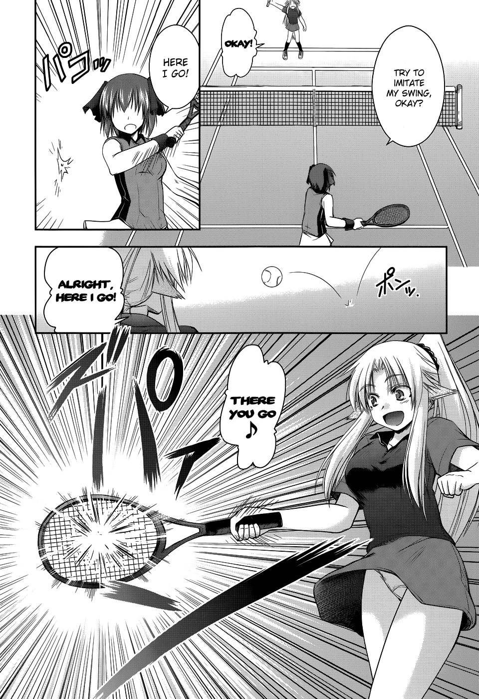 Perowan! - Hayaku Shinasai! Goshujinsama Chapter 8 page 6 - Chapter 8: Tennis is Dangerous?!